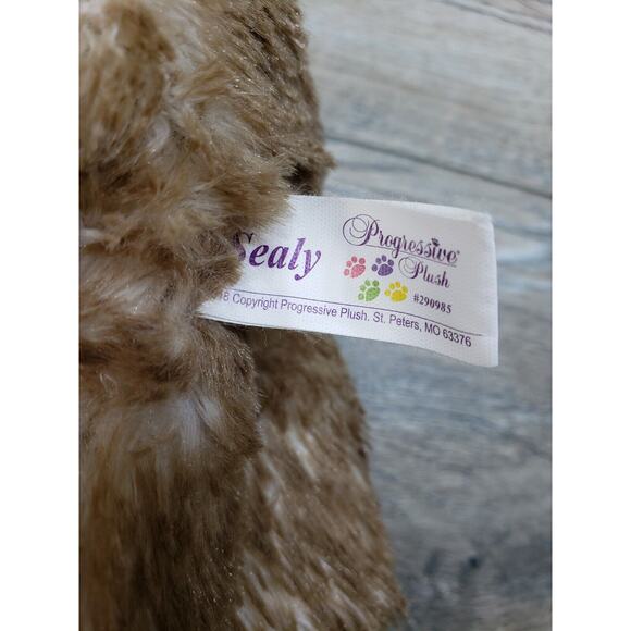 Progressive Plush Sealy Sloth Plush Stuffed Animal Brown Tan - Picture 7 of 7